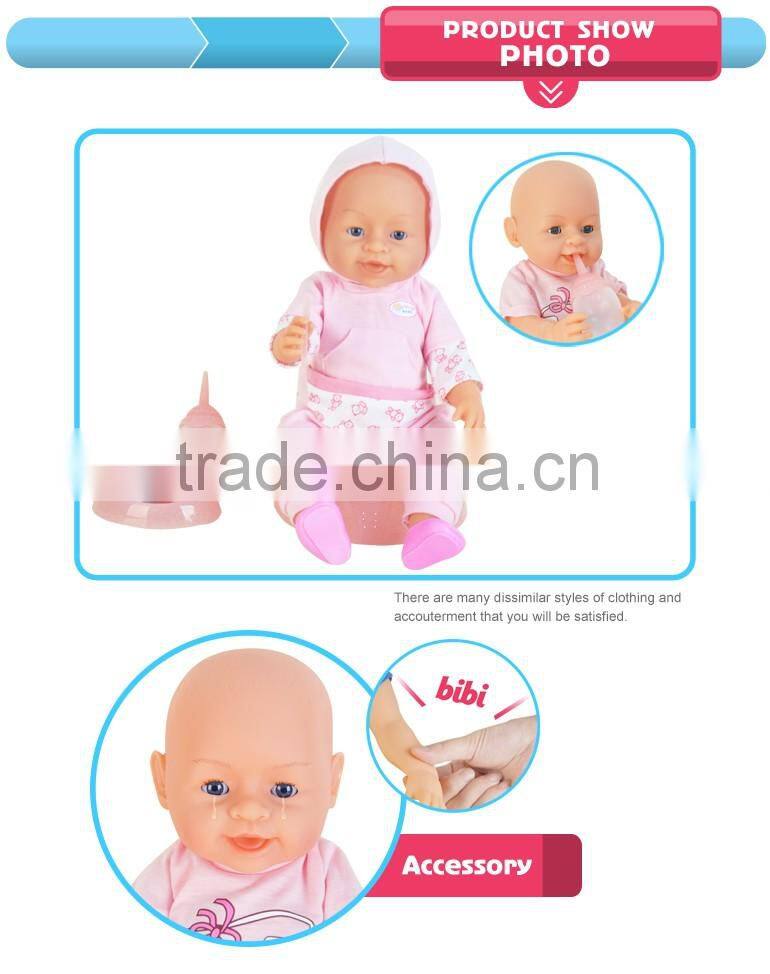 Alibaba recently new lovable educational rubber doll for children play