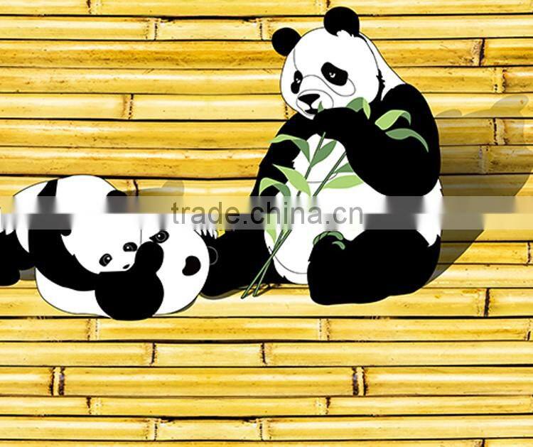 S:88*50*17cm dog mat unilateral animal mat with panda bamboo shaped