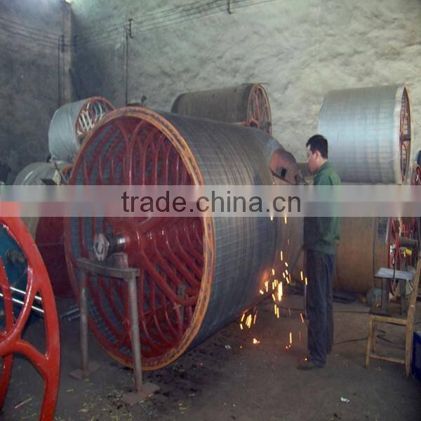 Cylinder mould paper making machines