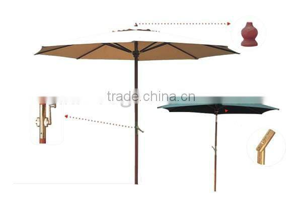 Aluminum Beer Garden Umbrella