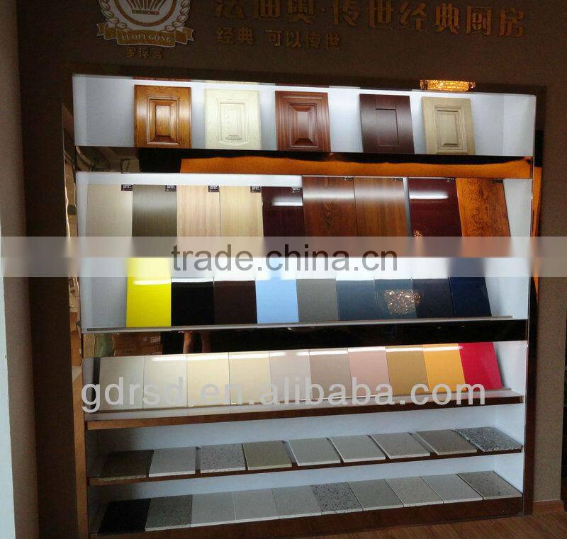 Hot sale UV painting veneer Acrylic banging MDF modular kitchen price is reasonable with top quality