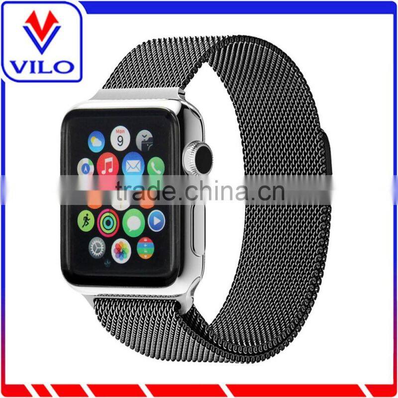 custom watch mesh strap Milanese Stainless Steel strap for apple watch