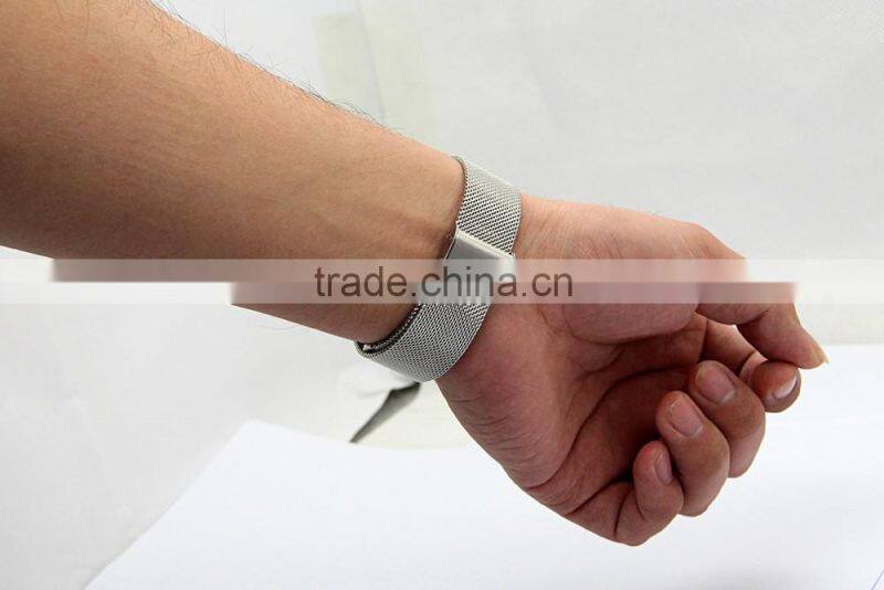2016 hot new Stainless Steel mesh bracelet Watch band for samsung gear 2