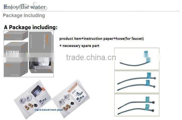 Solid brass thermostatic shower set with top shower hand handle shower