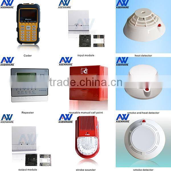 Working Condition With 1 Led Indicator smoke heat sensor used with fire alarm panel