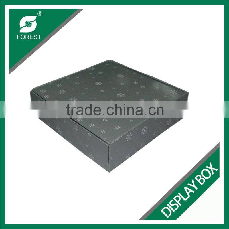 GLOSSY VARNISHED WHITE CORRUGATED DISPLAY CARTONS WITH DIVIDERS INSERTED