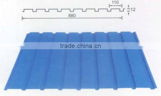 YX12-110-880 color coated steel wall sheet