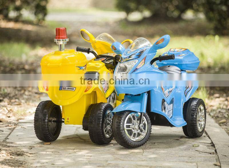 More color choice of lights Kids Electric ride on car three wheels