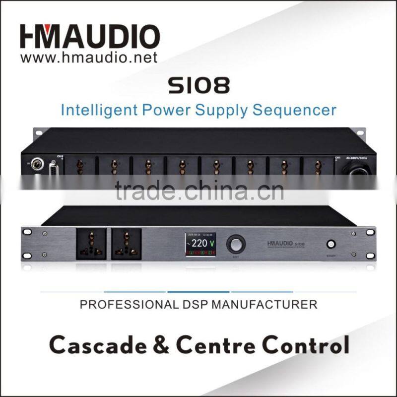 S108 High Performance Audio Power Sequencer For Home Use