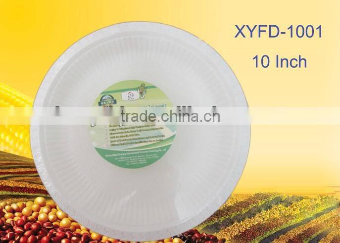 10 inch eco-friendly food container plastic plate