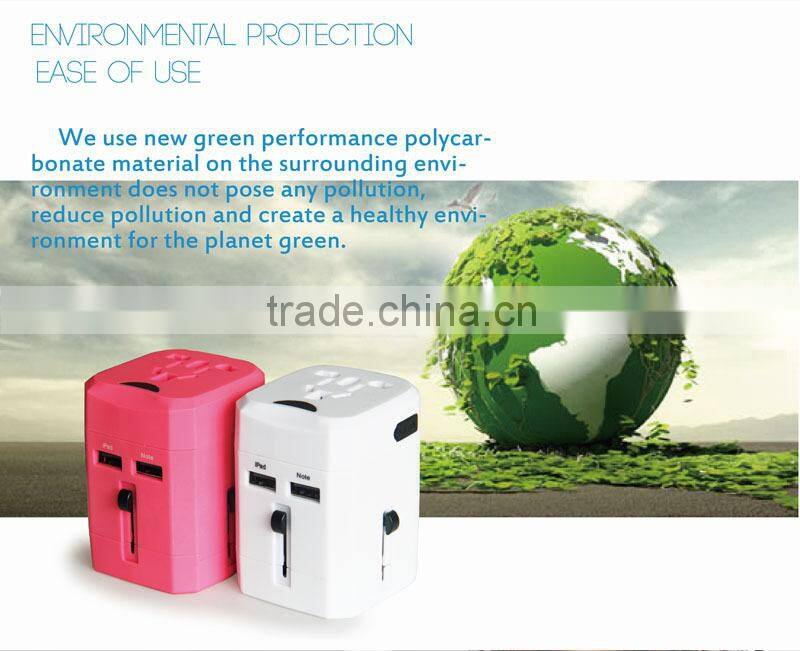 Oil surface multipurpose electrical european travel adapter