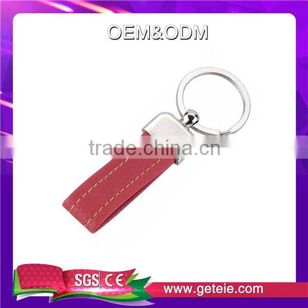 Leather Tassel Keychain