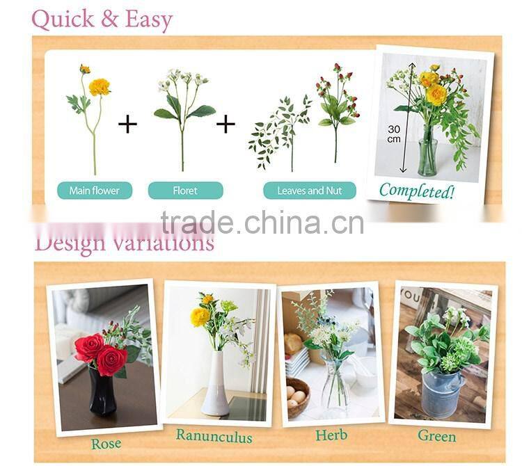 Easy to use and Reliable table decoration Short stem flower at reasonable prices