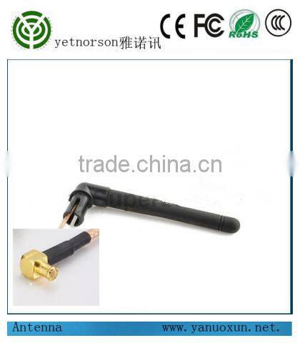 Yetnorson 433mhz rubber antenna with 6cm 316cable and mcx connectror