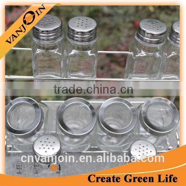 2-Tier Kitchen Cabinet Storage Iron Metal Stand Spice Holder