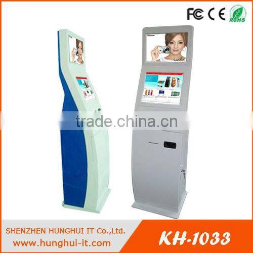 Wall Mounted Touch Screen Ticket Vending Machine