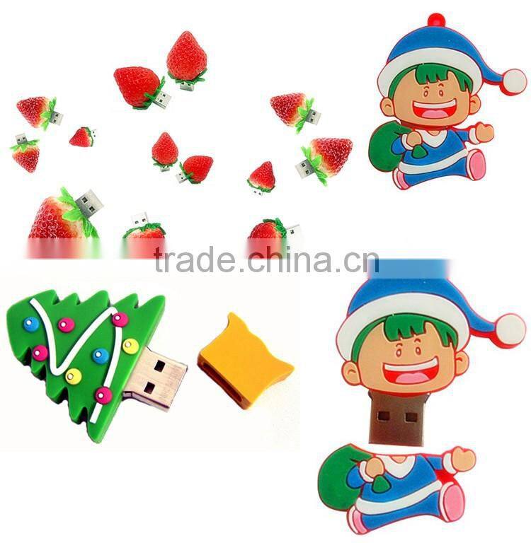 accept paypal 32gb wholesale cute cartoon usb flash drive