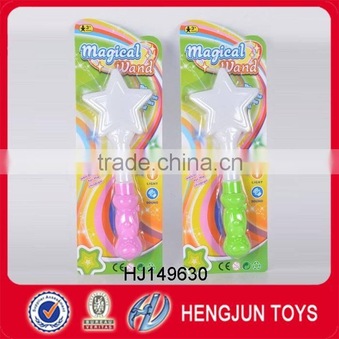 magicial plastic heart flash stick toys for kids