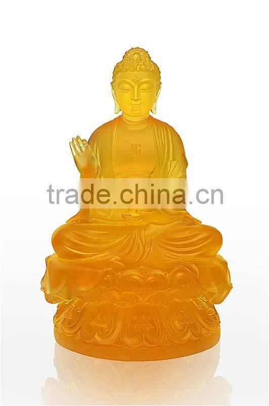 oriental amitabha buddha statue fengshui decoration