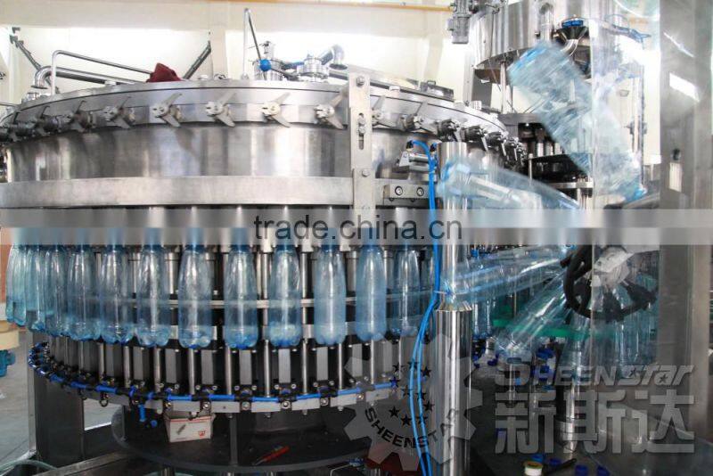 Cost effective Automatic PET Bottle Carbonated Water Filling Machine