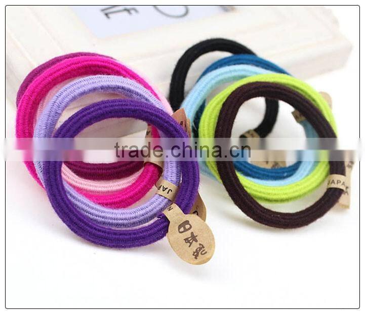 Hot sale glitter elastic hair bands for women