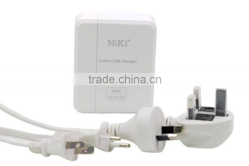 Multi output 6 port usb 2.0 hub for mobile phone with UL certificate