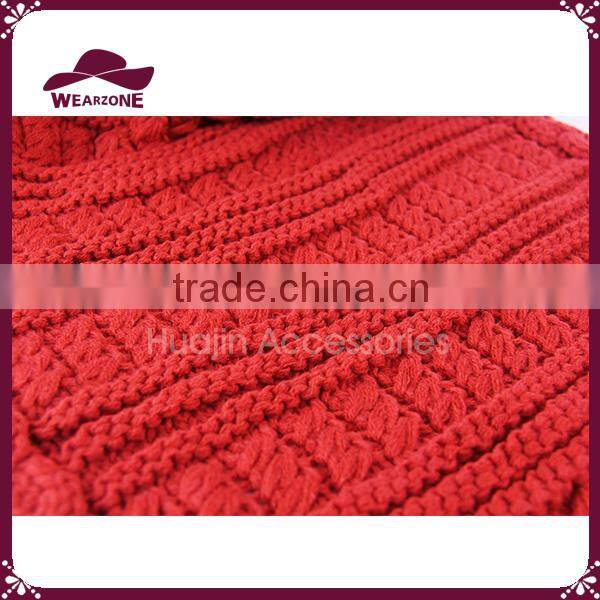 Womens Basic Knitting Cable Scarf Cashmere