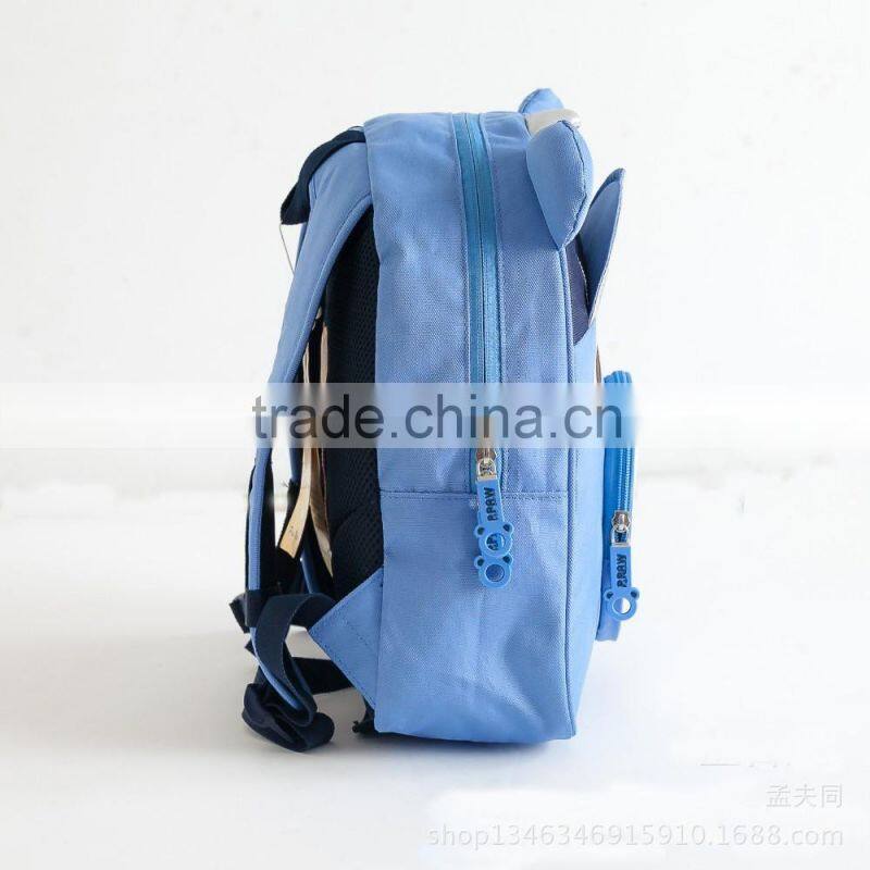 2016 Korean style backpack cute bear backpack hot sell child's bag