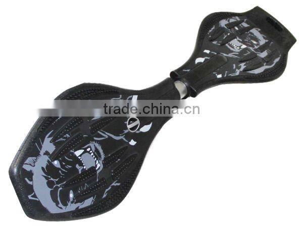 Waveboard MAXOfit XL Dark Tiger, max. 95 kg, incl. lighting wheels