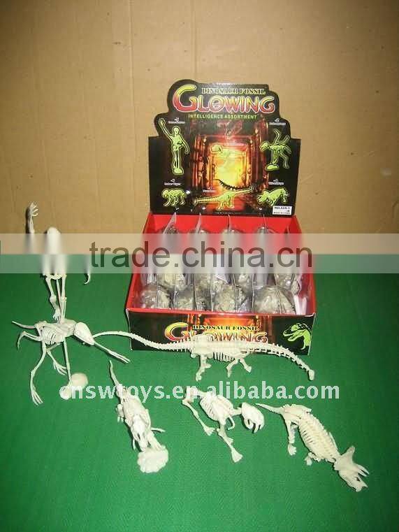 5 set dinosaur skeleton model gift item