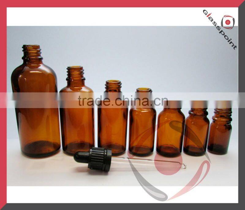 30ml Amber Bottles for Essential Oils with Glass Droppers