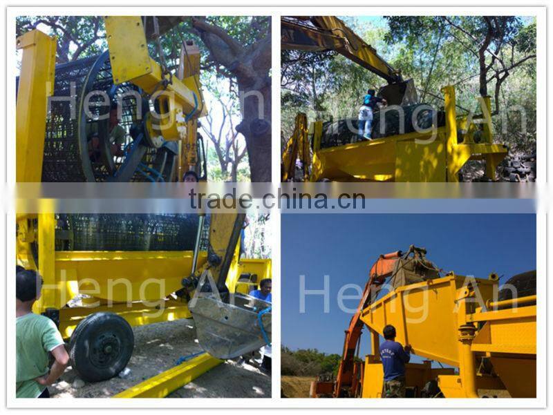 China Alluvial gold sand separator machine