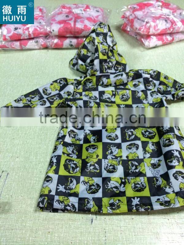 OEM factory customized raincoat baby rainsuit wateproof breathable