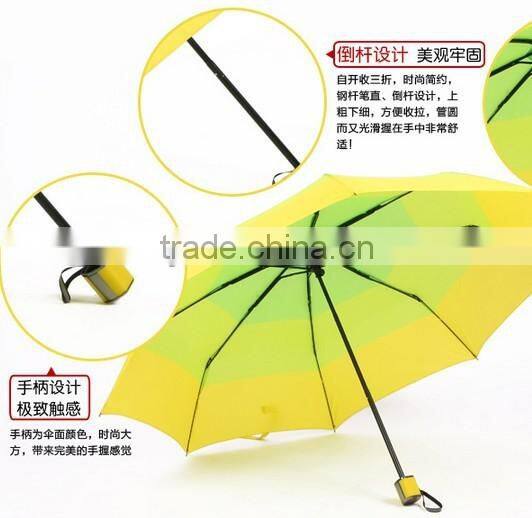 3 section telescopic umbrella