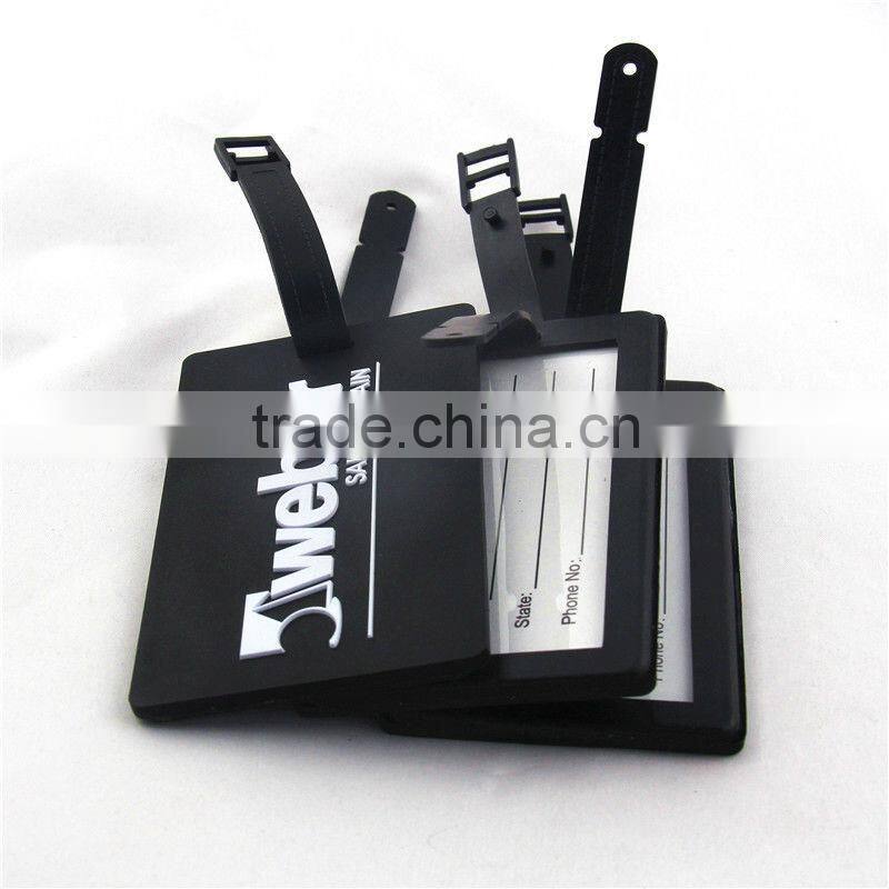 2014 eco-friendly high quality custom promotional business card size luggage tag