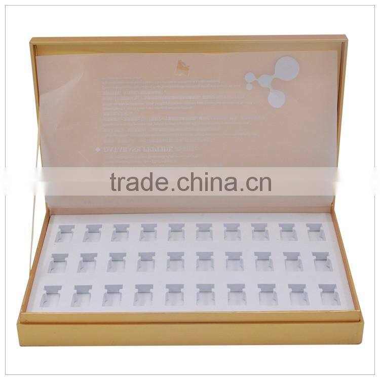 Custom gold card paper wooden packaging boxes