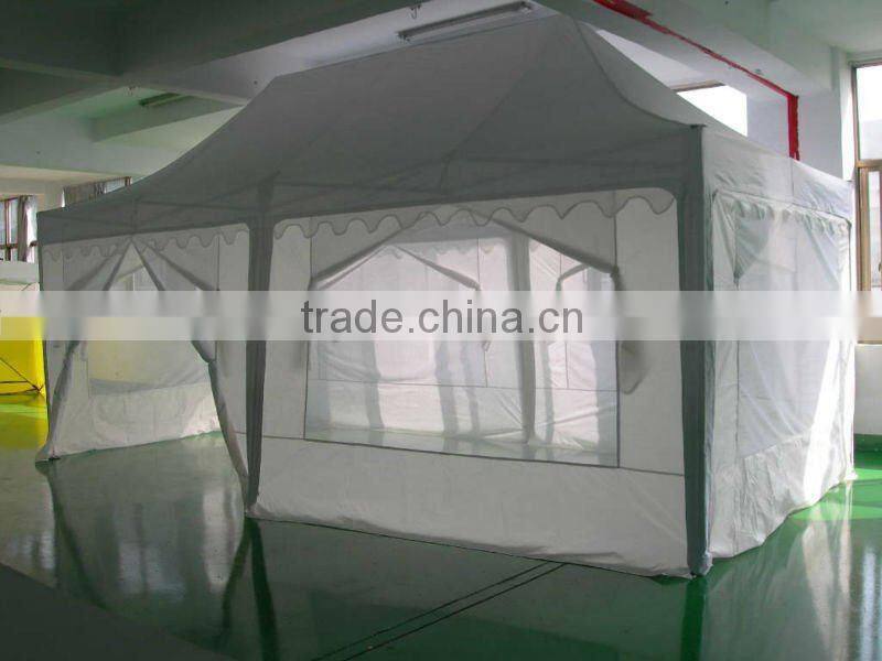 high quality UV 60'' instant aluminium pop up tent waterproof gazebo canopy