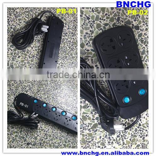 Cheapest 6 Way Electrical Outlet Power Strip 3M 10A 250V Manufacturer