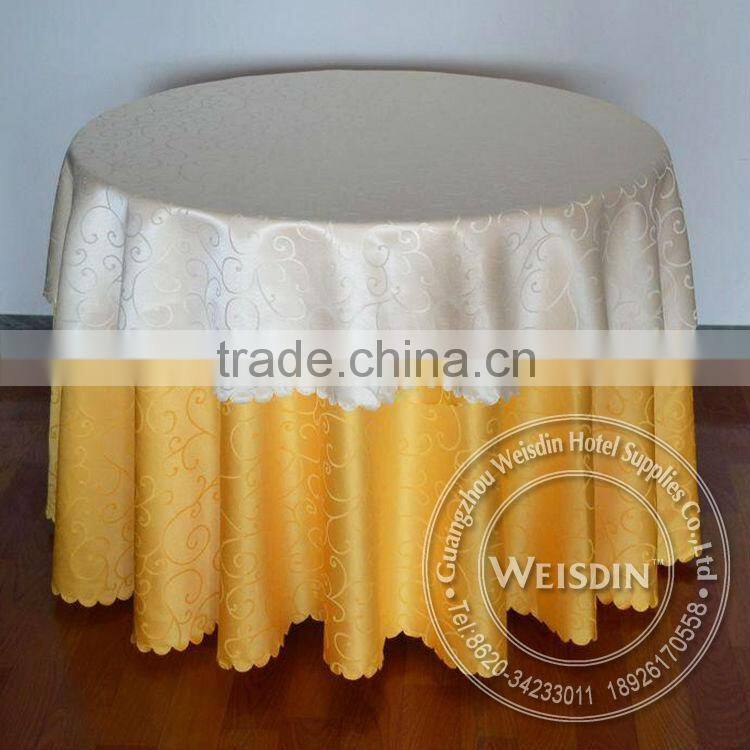 polyester table cloth high bar cocktail table cloth for wedding
