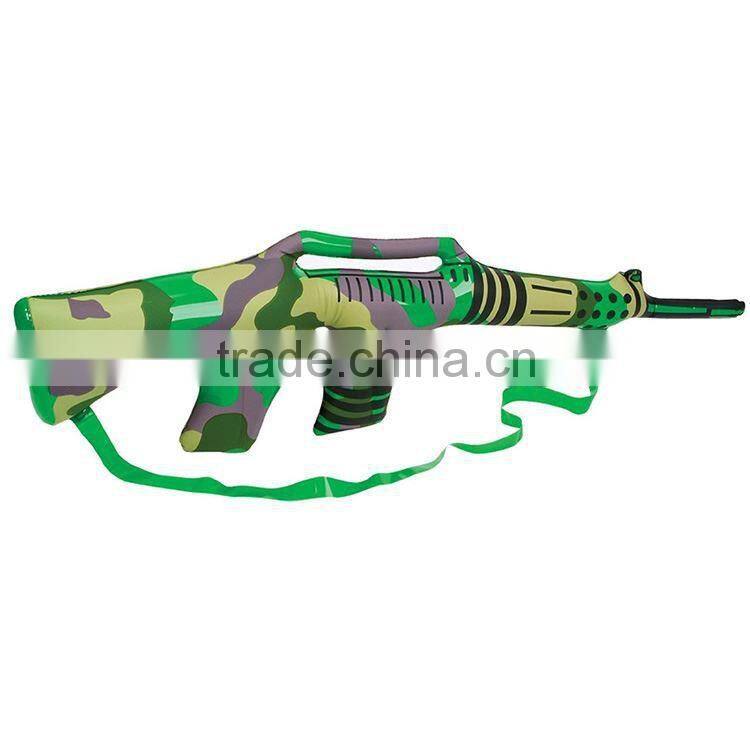 party favor kids inflatable gun toy,blow up gun toy for fun