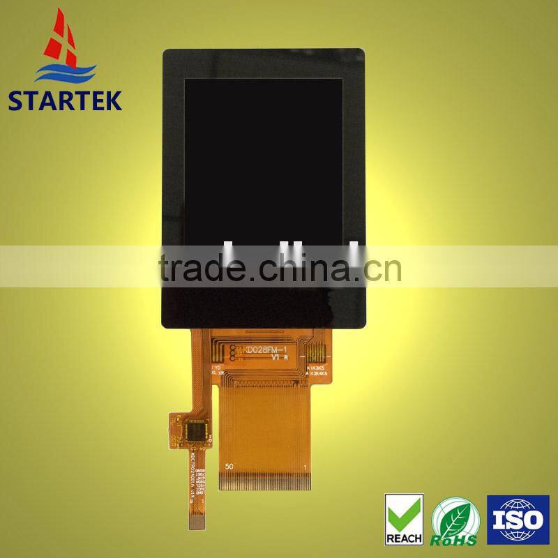 2.8 inch 240*320 lcd screen ST7789V, full viewing angle, sunlight readable, IPS LCD module with capacitive touch panel