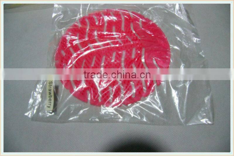 OEM manufacture EVA wave urinal screen BG-1007-3 with lot of scents