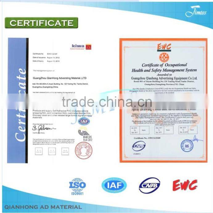 Vinyl stickers , Escalator handrail advertising film