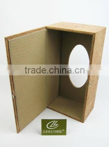 paper napkin box made of cork fabric
