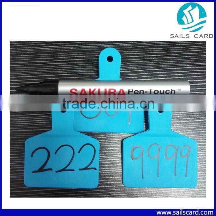 High quality Colorfast ear tag marking pen for animal id tags