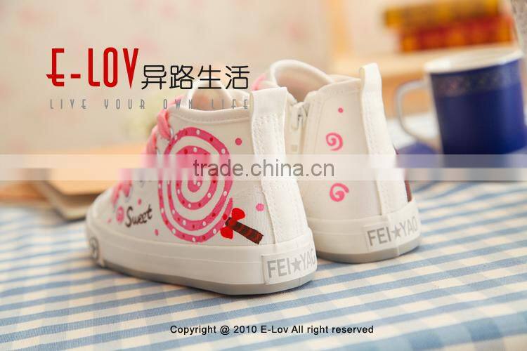 Hot sales high quality custom canvas shoes