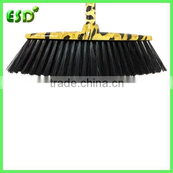 House Hold Plastic Low Price Broom With Iron Handle