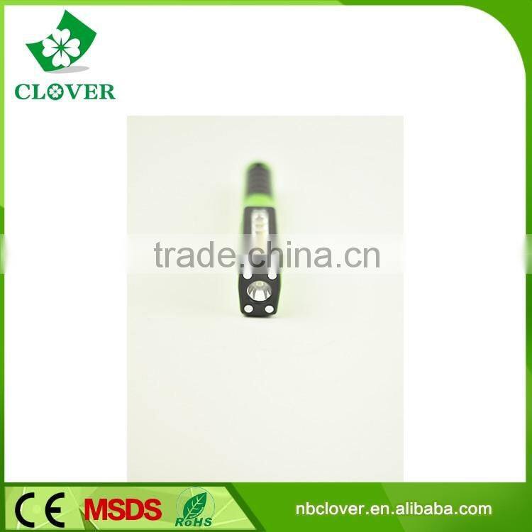 ABS 2*AAA battery(not include) with 4pcs magent led pen shape flashlight
