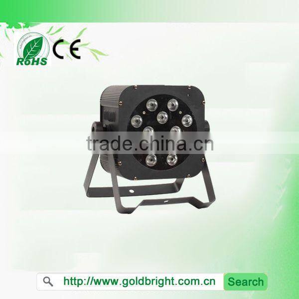 2015 new par light 12X10Watt square 4 in 1 wireless led lighting