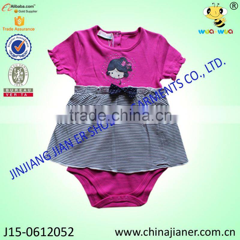 100% cotton baby bodysuit baby clothes cheap goods from china